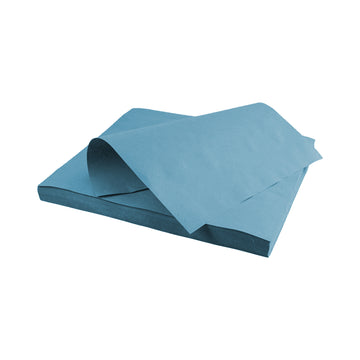 Tovaglietta americana mostrata impilata color azzurro